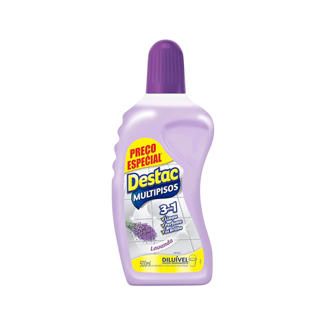 Limpador Multipiso Concentrado Destac Lavanda 500ml