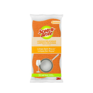 Esponja Não Risca Scotch-Brite c/ 3 unidades