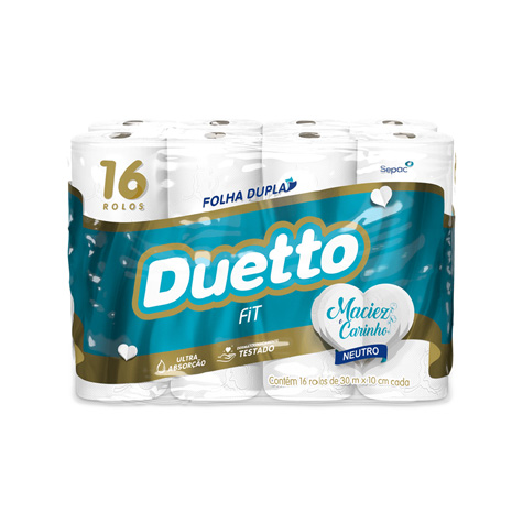 Papel Higiênico FD Duetto Fit