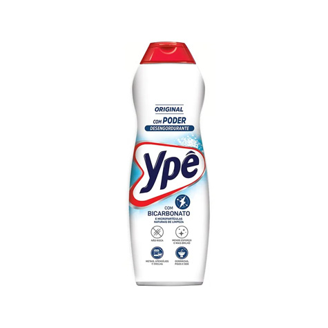 Saponáceo Cremoso Ypê com Bicarbonato 300ml